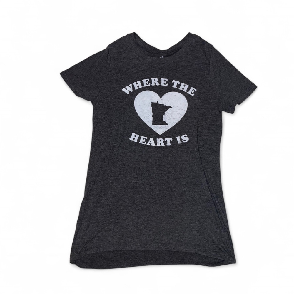 Kids Charcoal Gray Minnesota T-Shirt